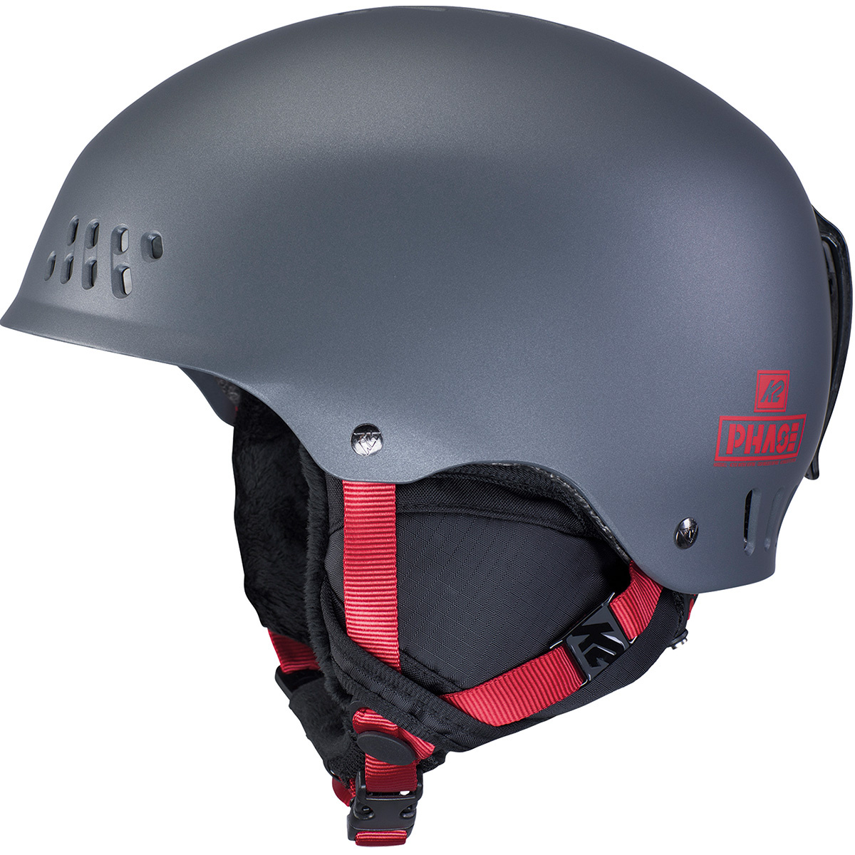 K2 Casco da sci Phase Pro (Taglia 51-55CM, Grigio)