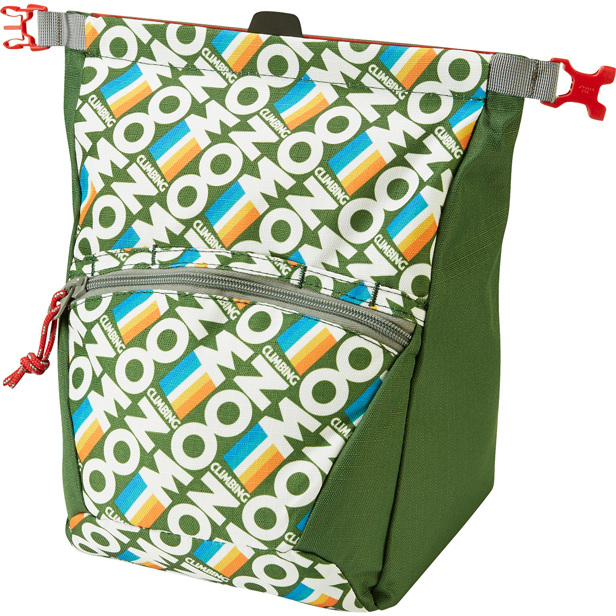 moon Sac à magnésie Bouldering (taille ONE SIZE, Vert)