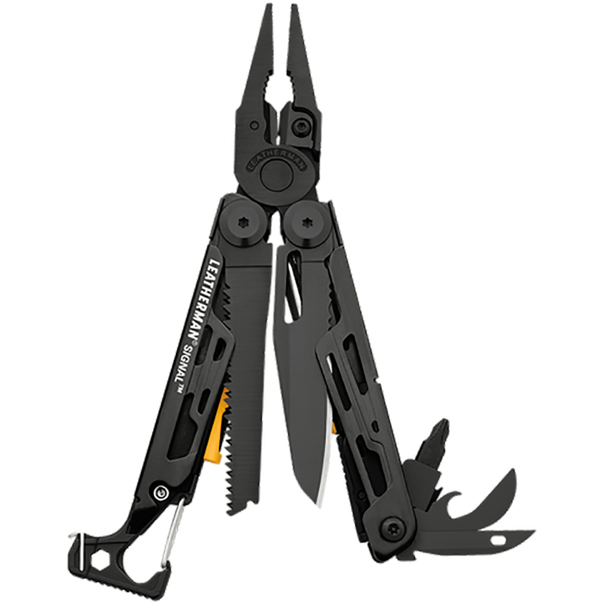 Leatherman Multi tool Signal (Taglia One Size, Nero)