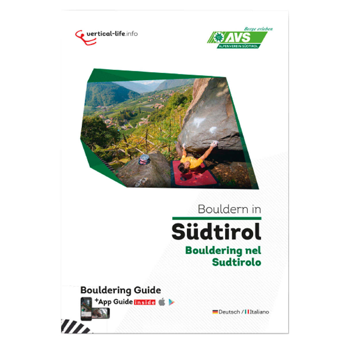 Image of Vertical-Life Bouldern in Südtirol (lingua tedesca)