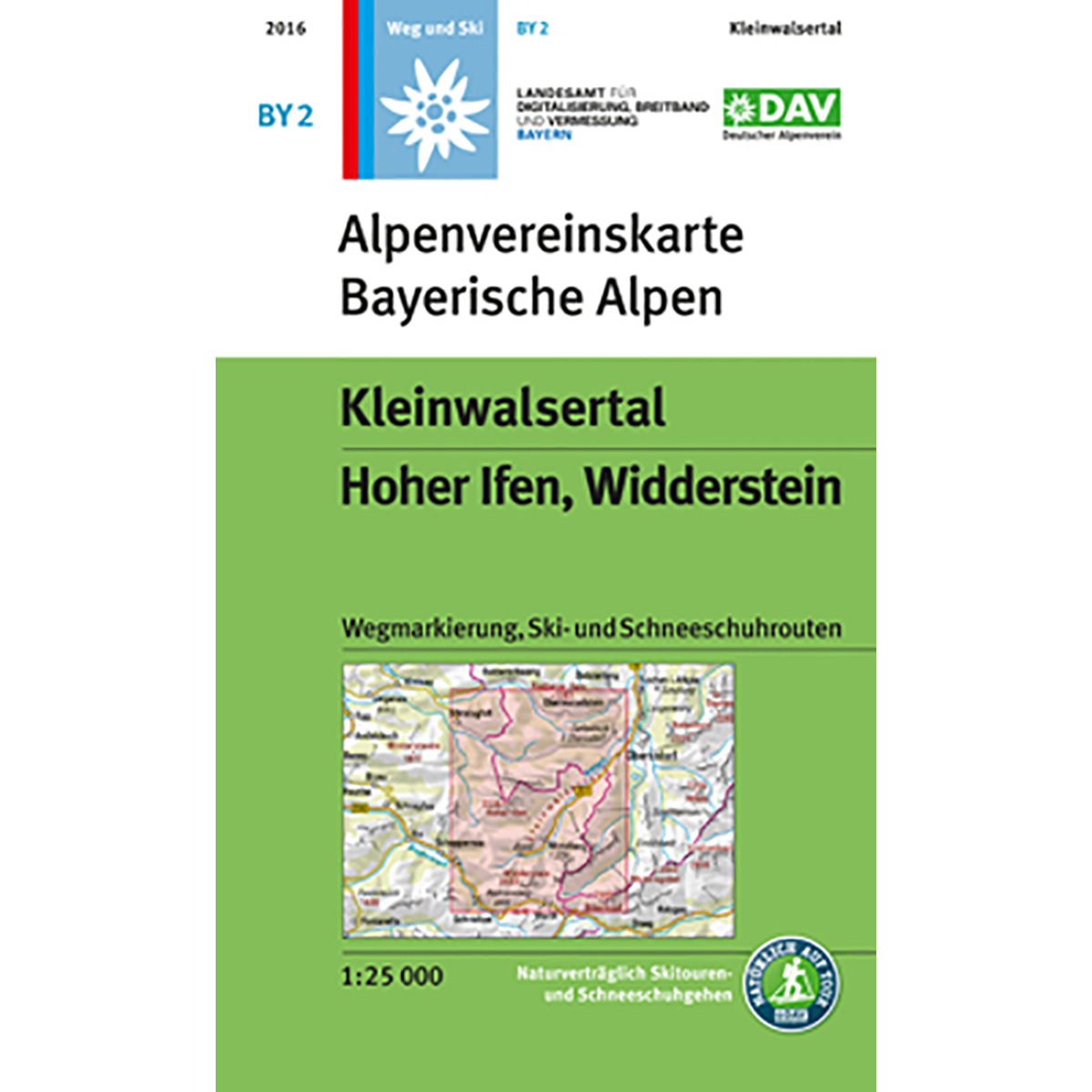 Image of DAV AV-Karte BY 2 Kleinwalsertal