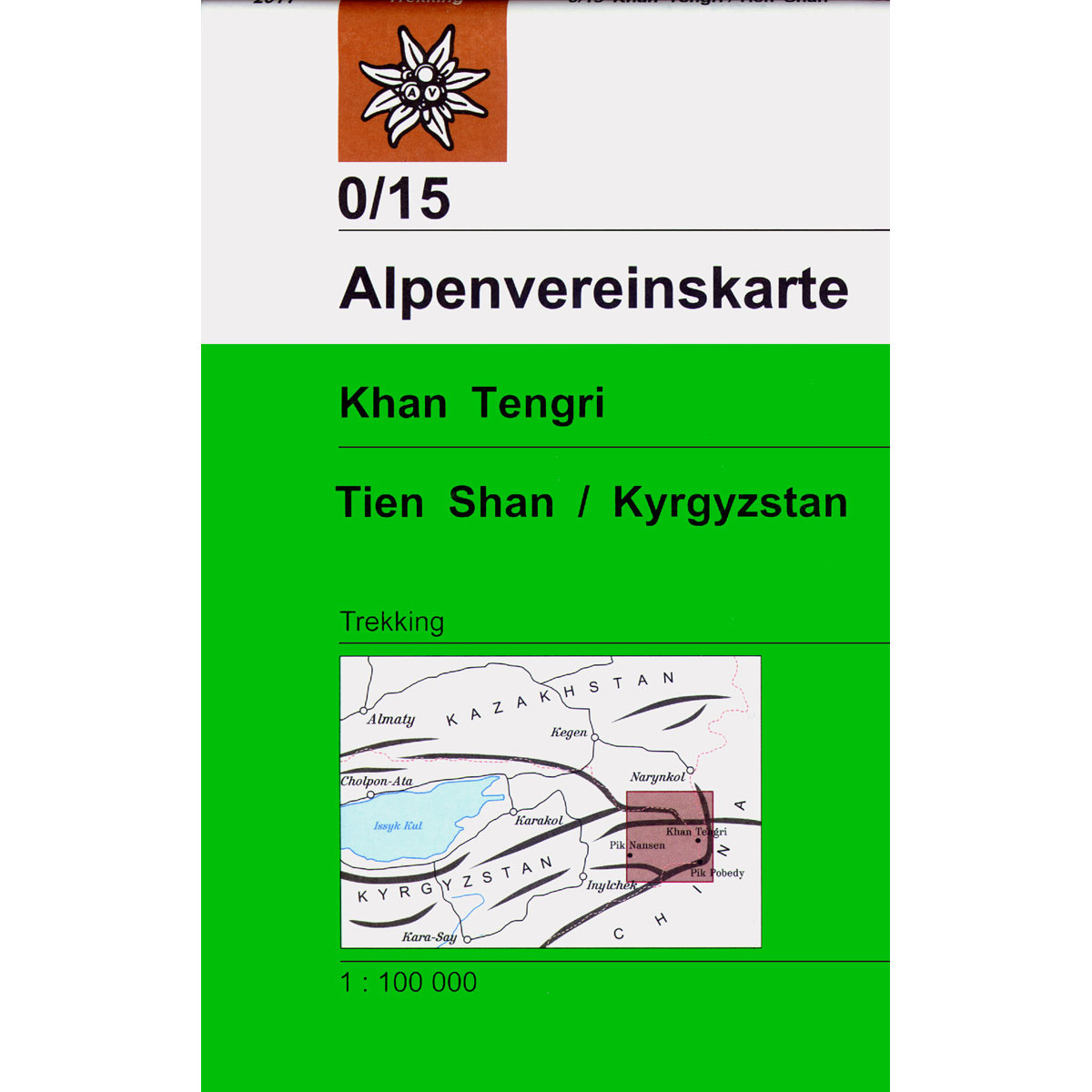 Image of DAV AV-Karte 0/15 Khan Tengri