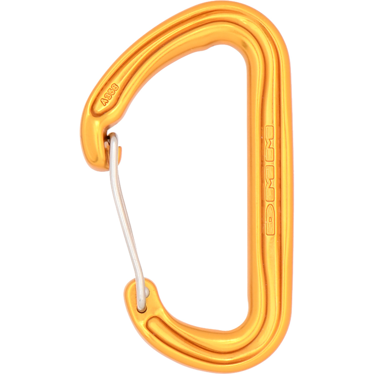 DMM Spectre 2 Wire Karabiner (Größe One Size, gelb)