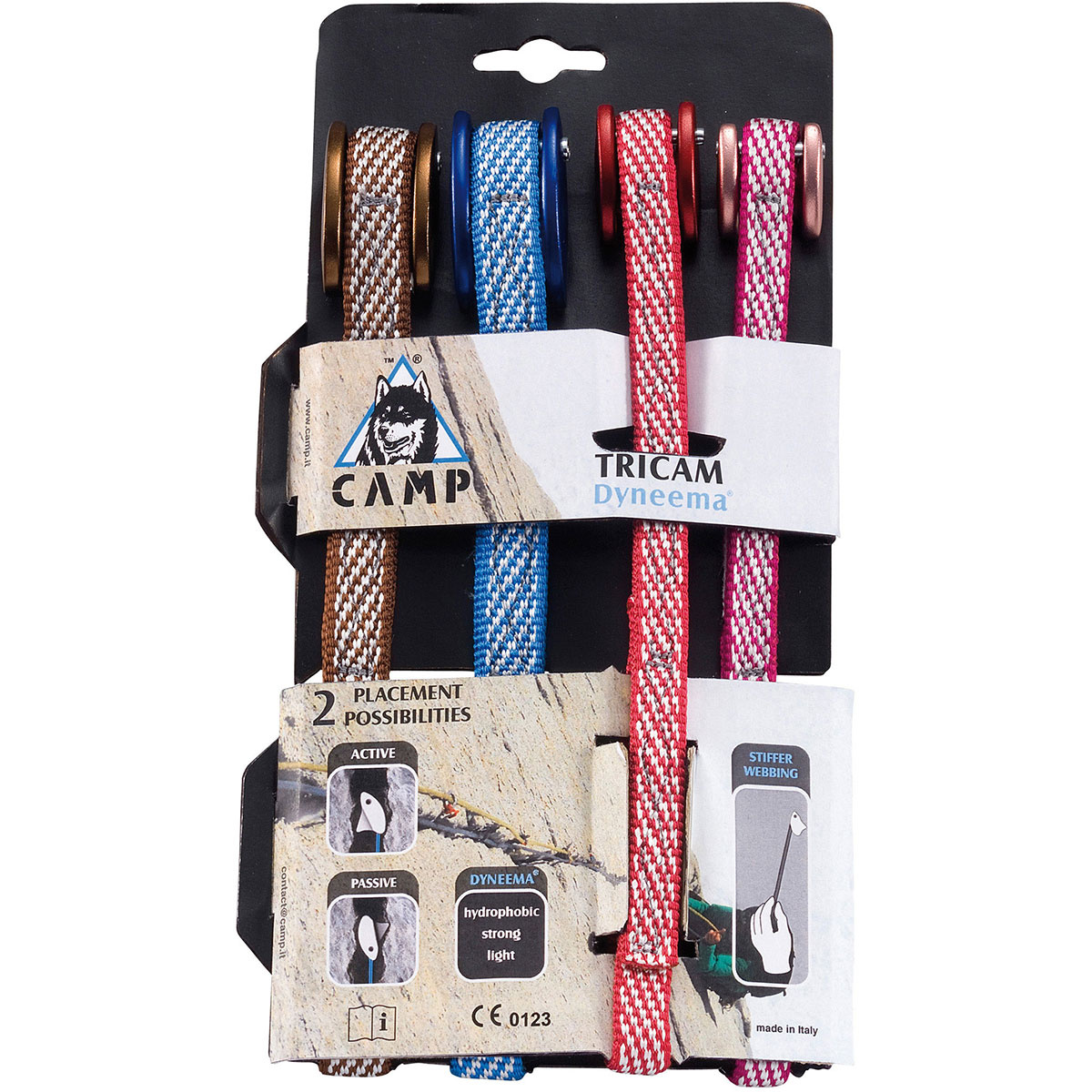 Camp Tricam Dyneema 4er-Set (Größe ONE SIZE, mehrfarbig)