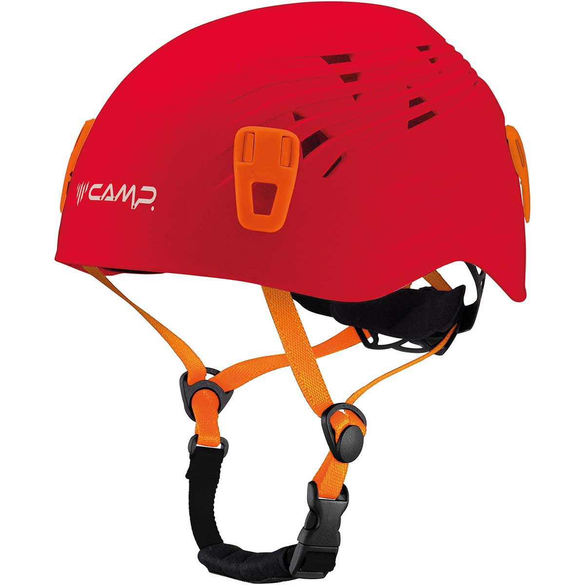 Camp Casco arrampicata Titan (Taglia 54-62cm, Rosso)