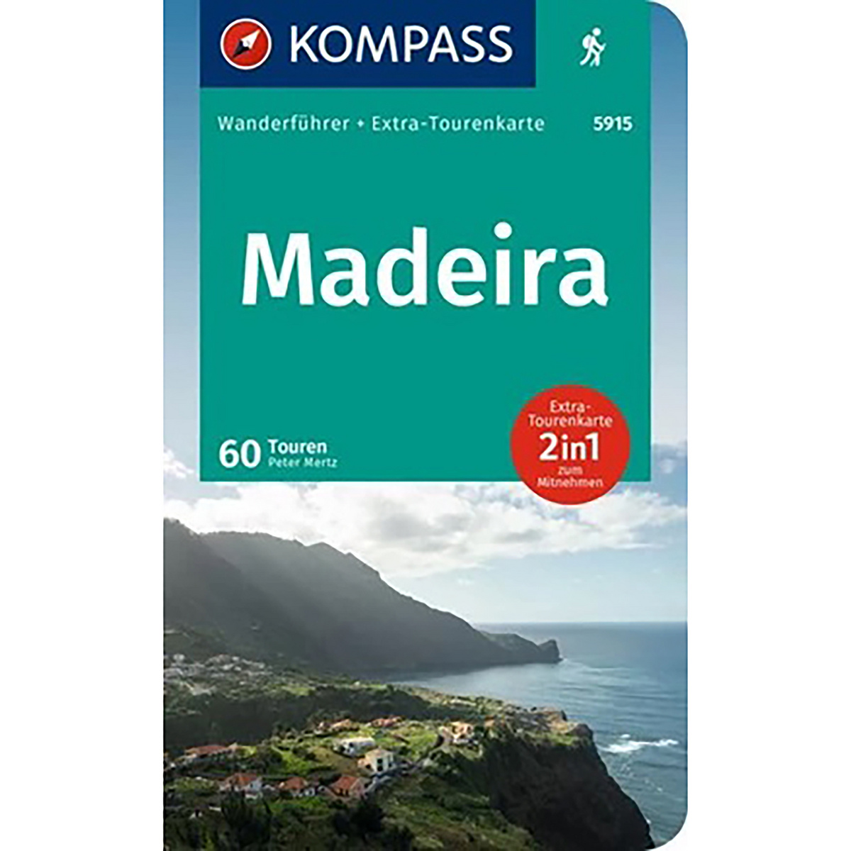Kompass Verlag Guide de randonnée Madeira 5915 (taille One Size)