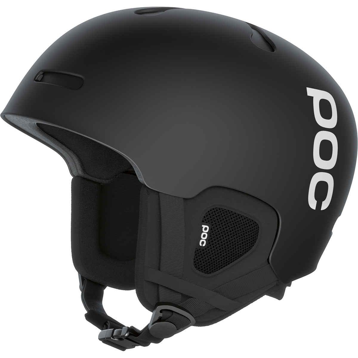 POC Casco da sci Auric Cut (Taglia 51-54CM, Nero)