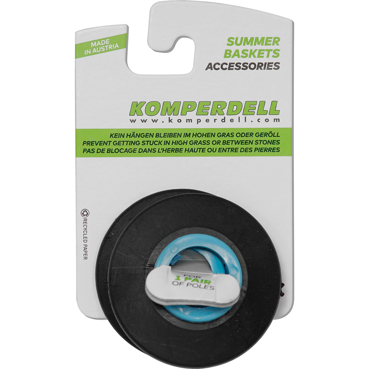 Komperdell Eisflankenteller Sommer (Größe One Size, schwarz)