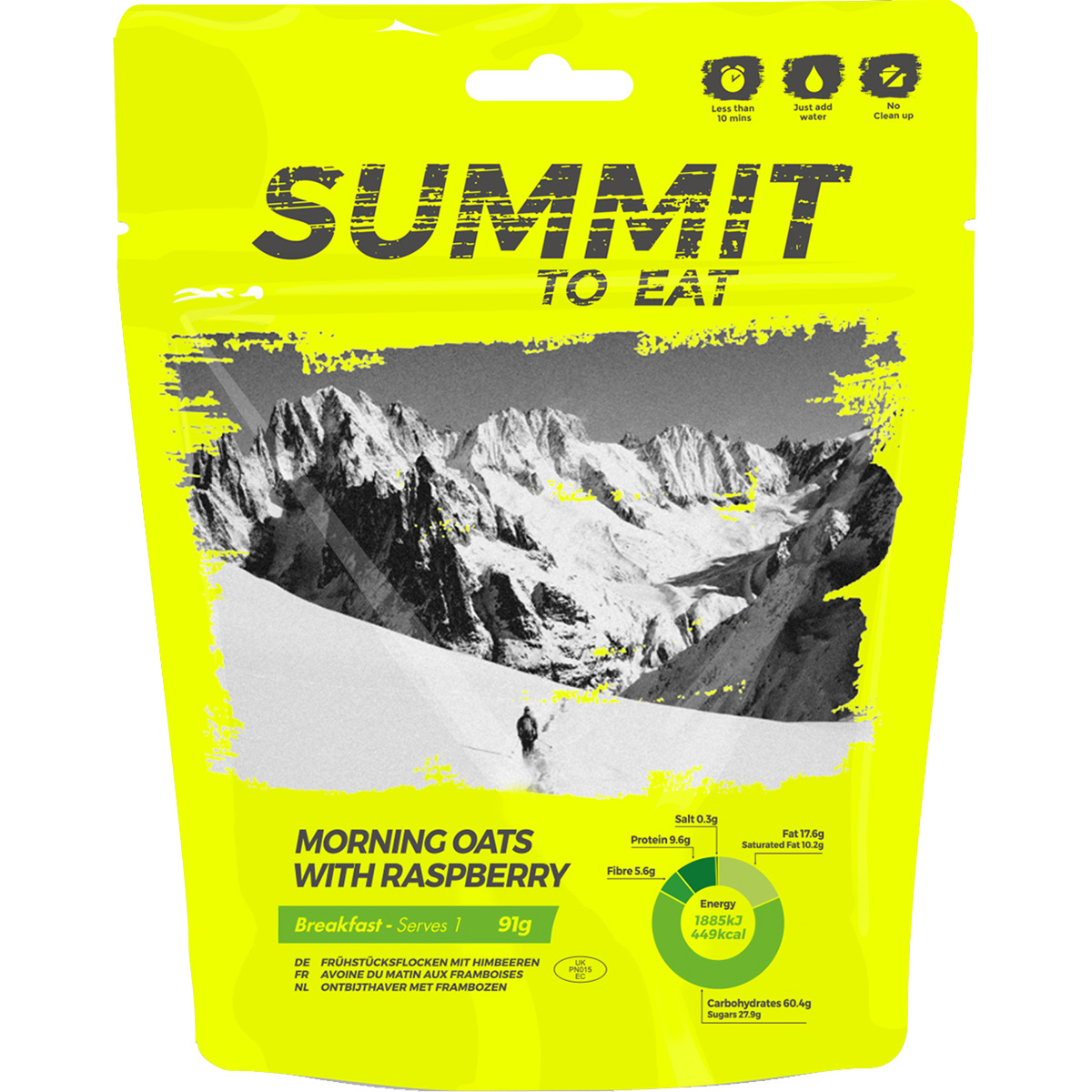 Image of Summit To Eat Müsli con lamponi