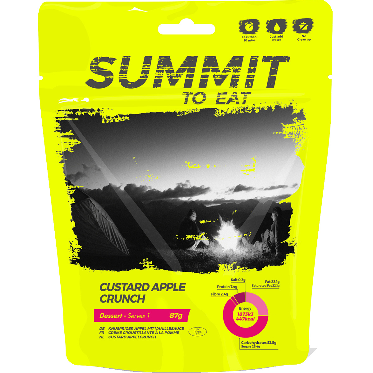 Summit To Eat Vanillepudding mit Apfel (Größe 87g)