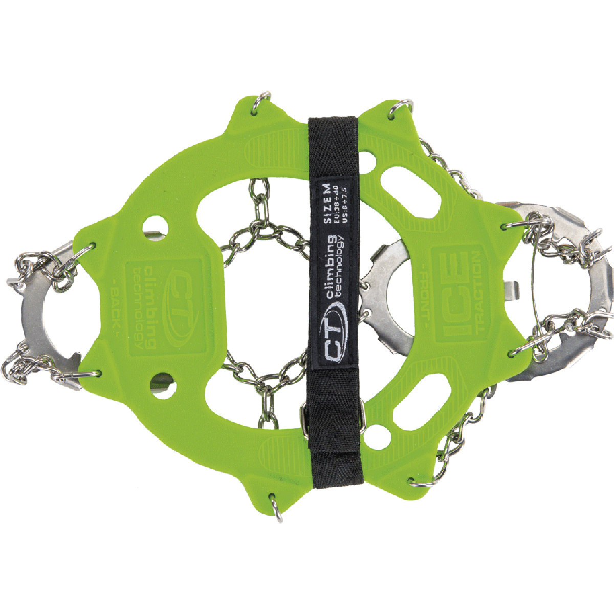 Climbing Technology Ice Traction Crampons Plus Grödel (Größe 38 , gruen)