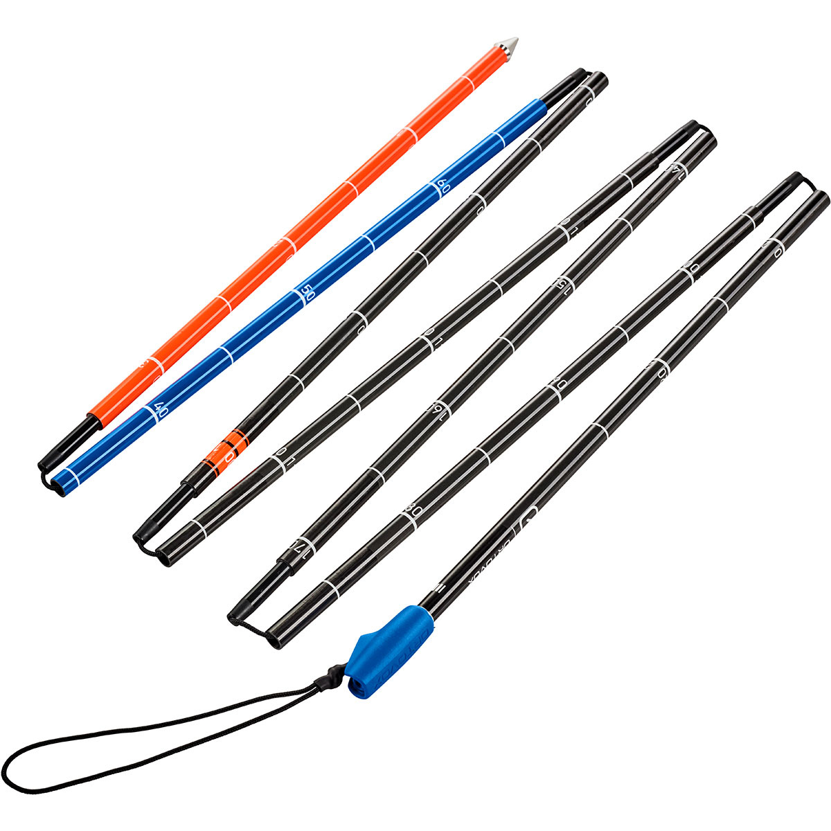 Ortovox Sonde à avalanche Carbon 240 Superlight (taille 240CM, Noir)