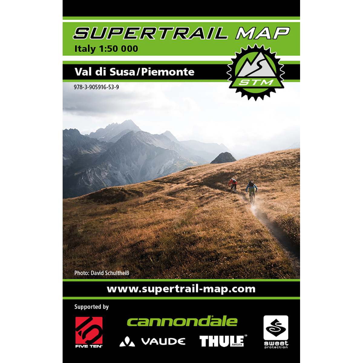 Image of Supertrail Map Val Di Susa/Piemonte - MTB
