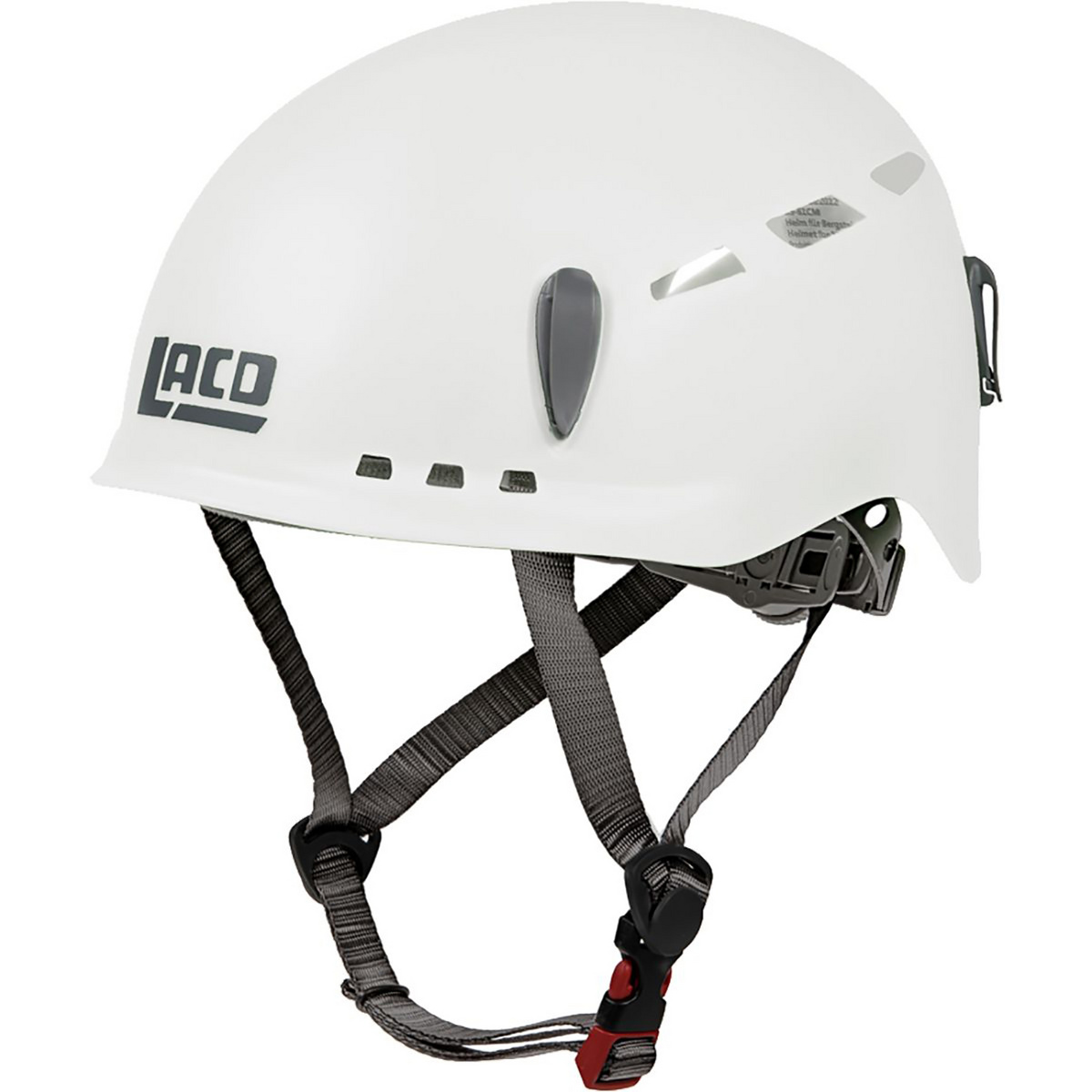 LACD Casco arrampicata Protector 2.0 (Taglia 53-61CM, Bianco)