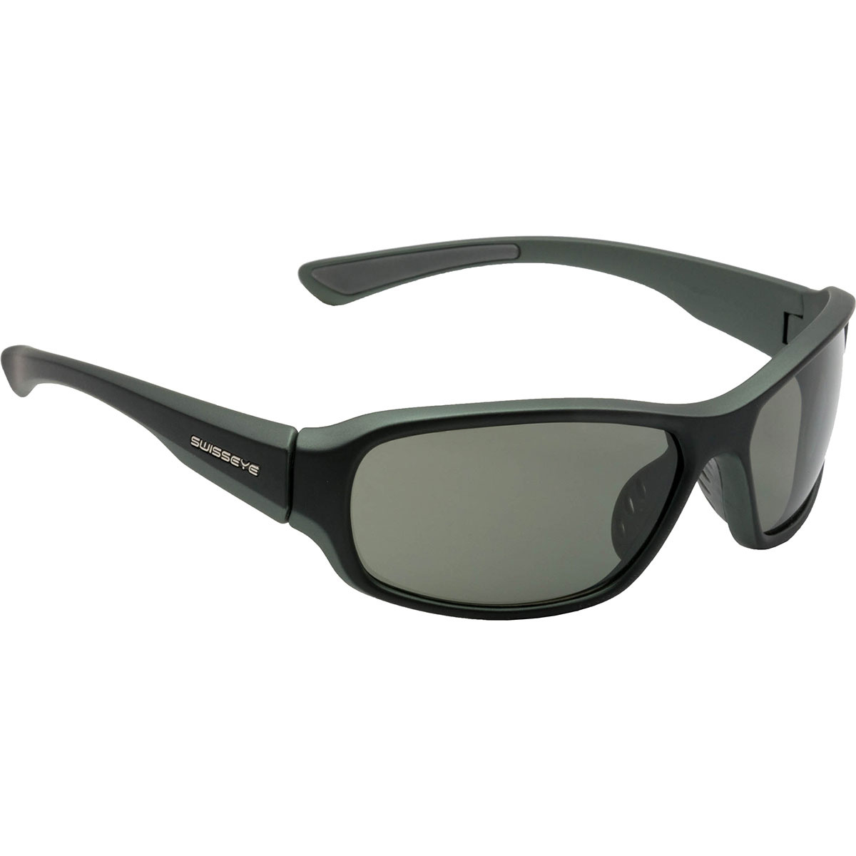 Swiss Eye Freeride Polarized Sportbrille (Größe One Size, schwarz)
