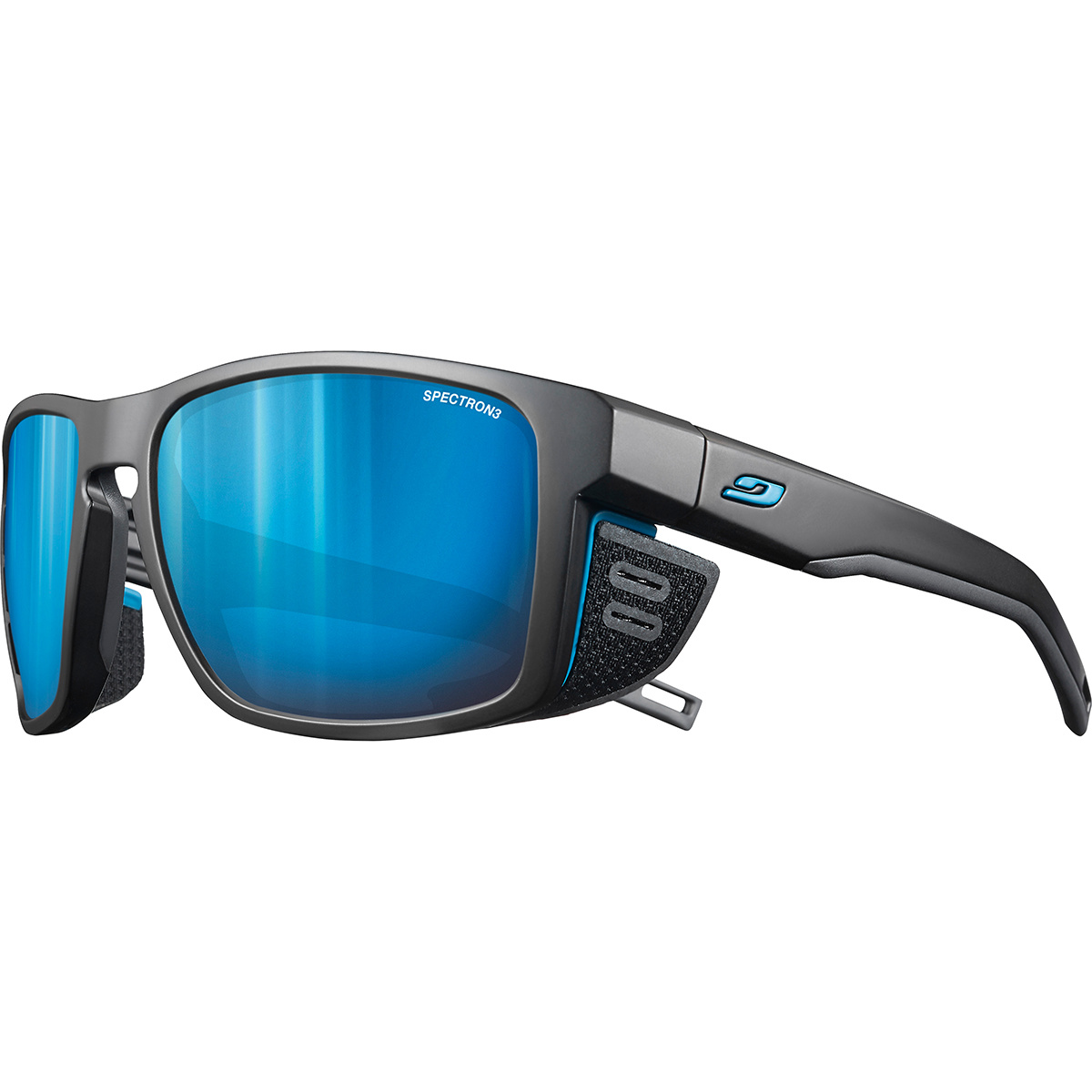Julbo Herren Shield Spectron 3 CF Sportbrille (Größe One Size, schwarz)