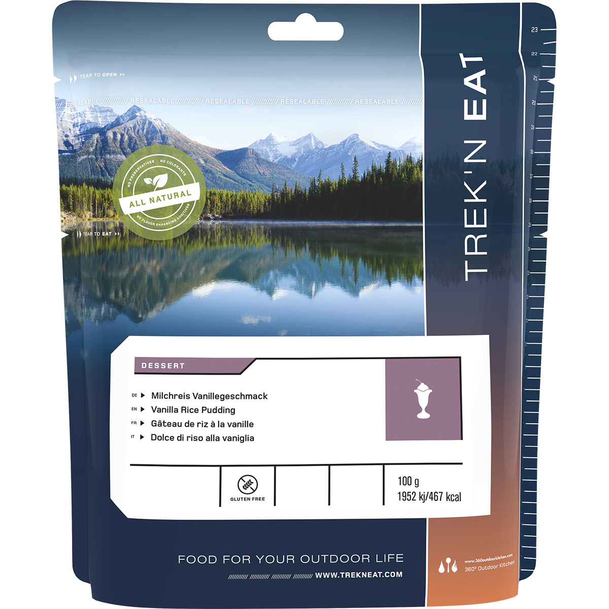 Image of Trek'n Eat Riso al latte vaniglia