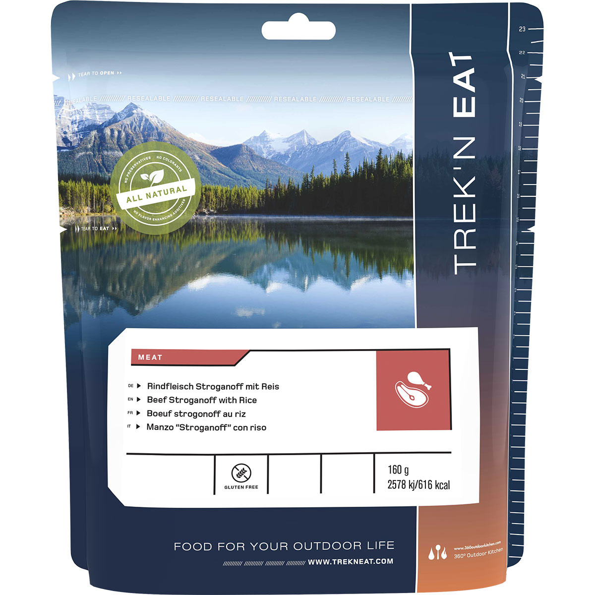 Image of Trek'n Eat Manzo alla Stroganoff con riso