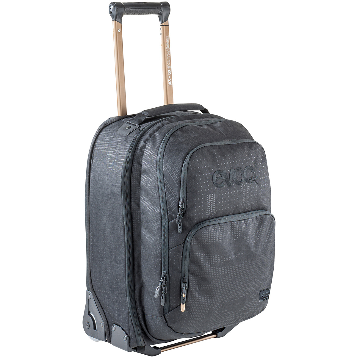 Evoc Trolley Terminal Bag 40+20 (Taglia 40+20L, Nero)