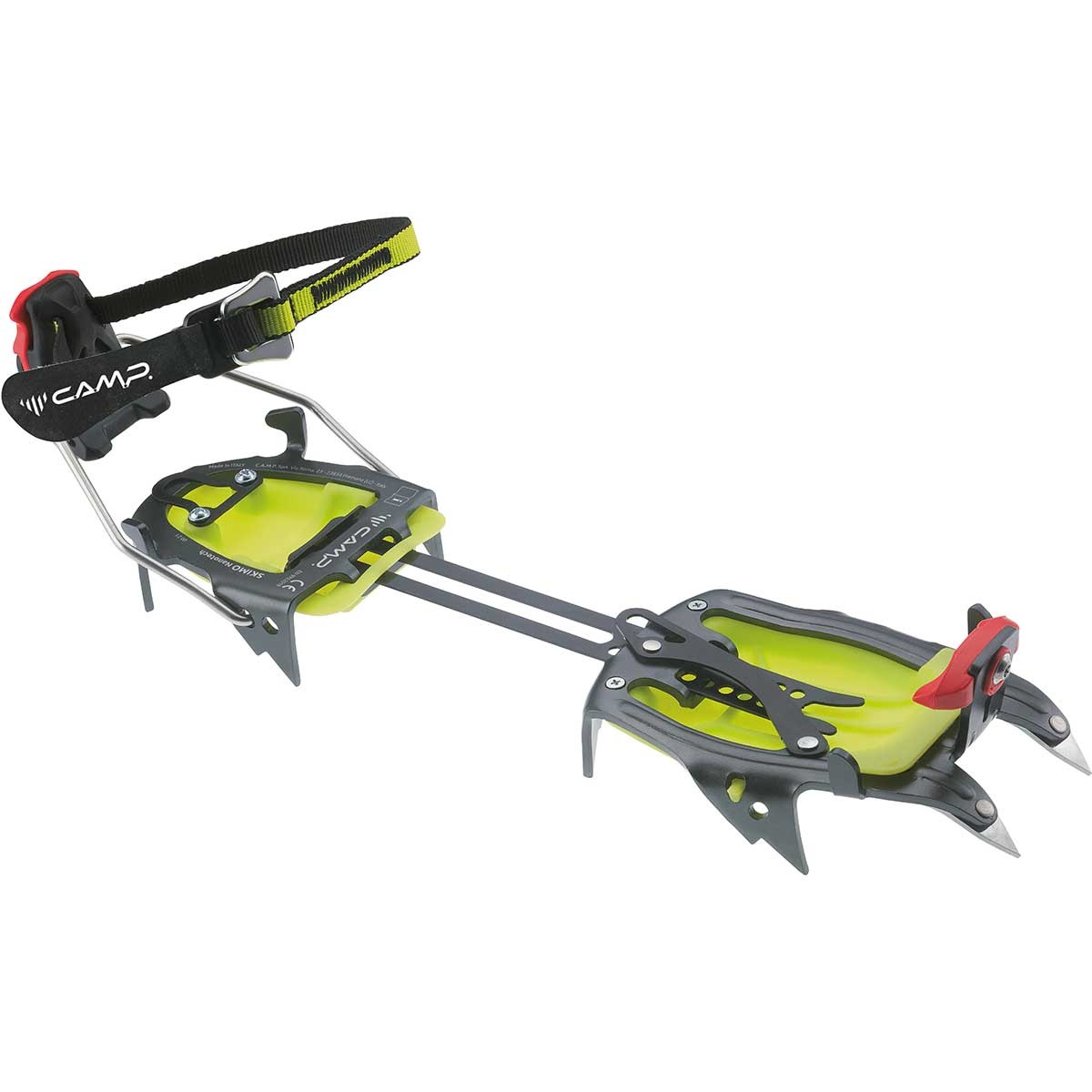 Camp Ramponi Skimo Nanotech (Taglia One Size, Verde)