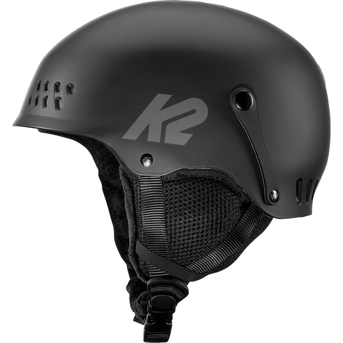 K2 Kinder Entity Skihelm (Größe XS | 48-51CM, schwarz)