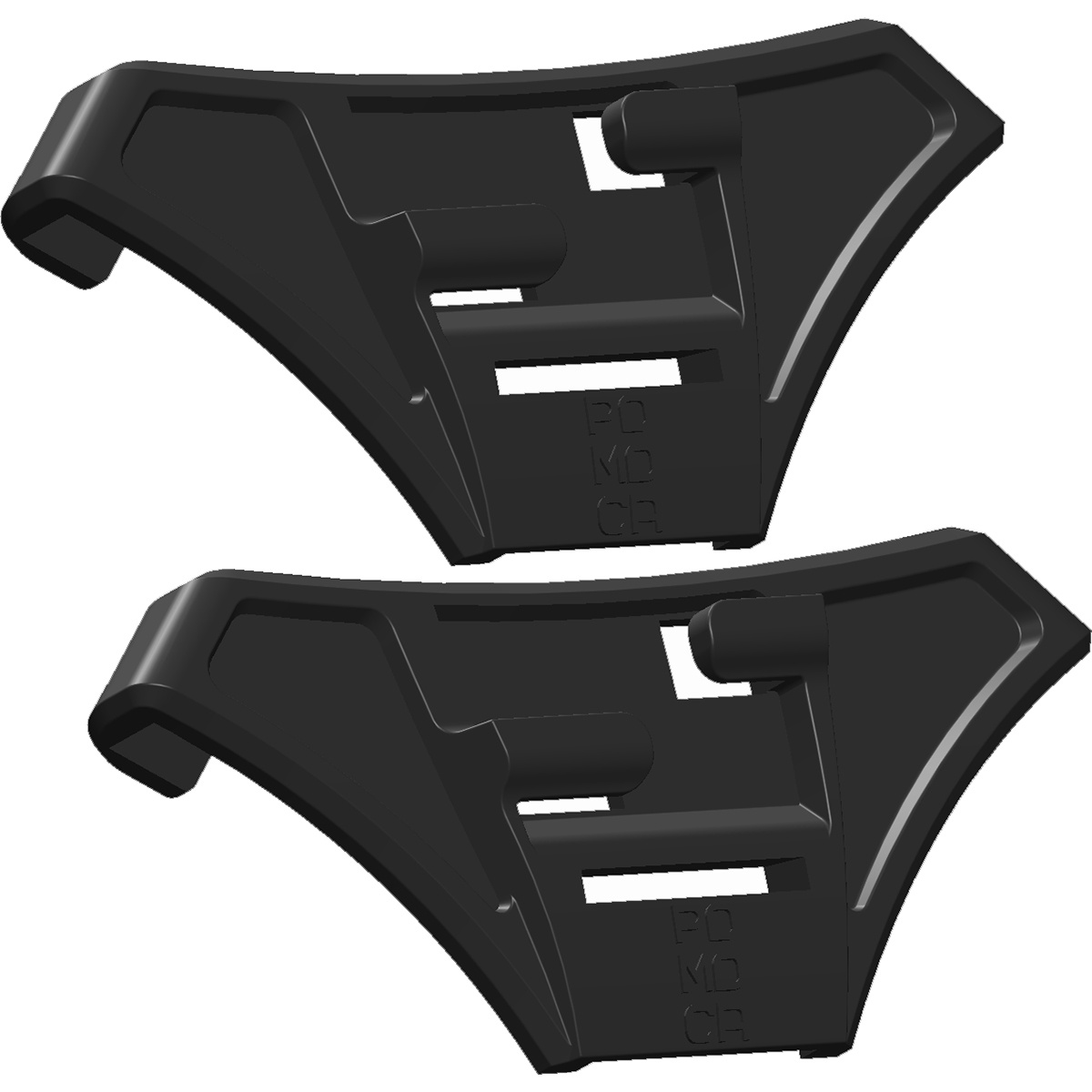 Pomoca Twin Tip Haken (Größe One Size, schwarz)