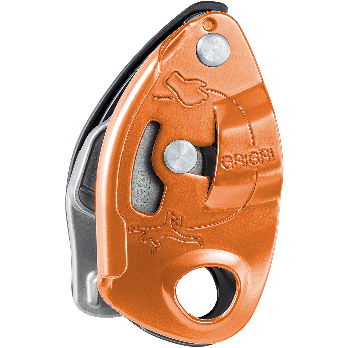 Petzl Grigri Sicherungsgerät (Größe One Size, rot)