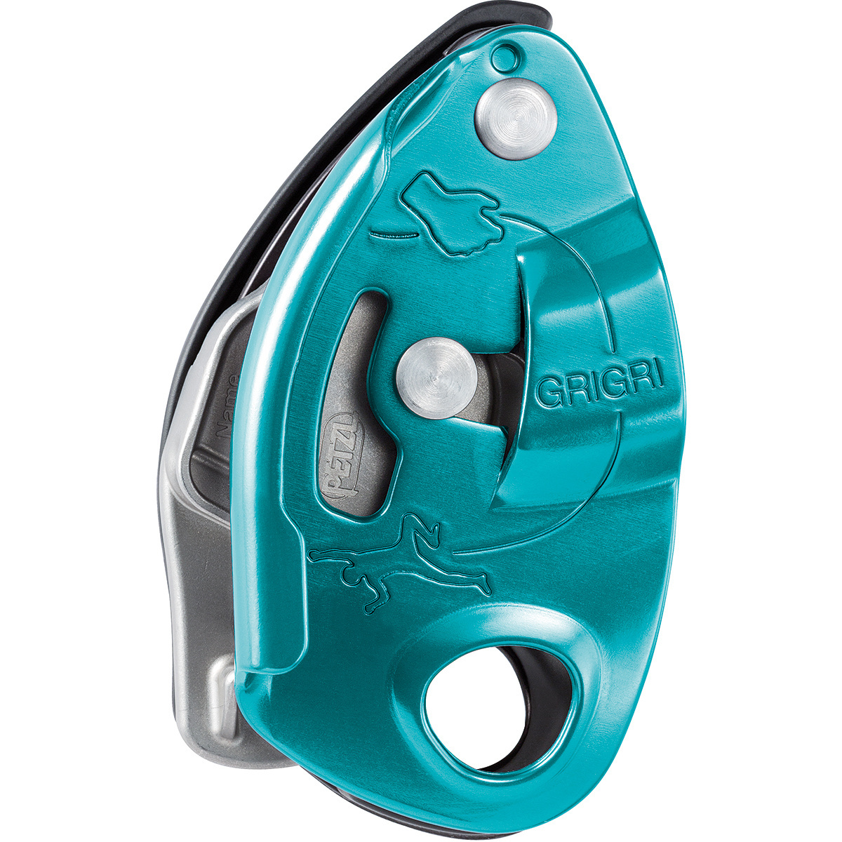 Petzl Grigri Sicherungsgerät (Größe One Size, gruen)