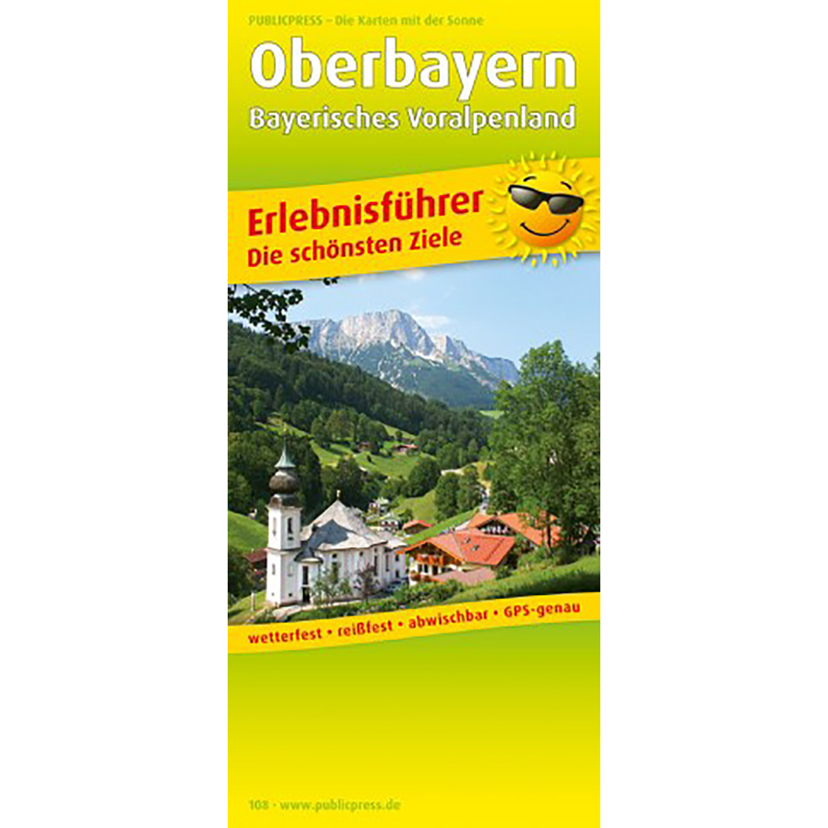 Image of PublicPress WK 108 Bayrisches Voralpenland Erlebnisführer