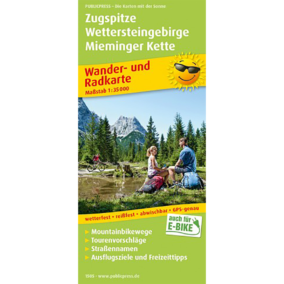 Image of PublicPress RWK 1505 Zugspitze - Wettersteingebirge