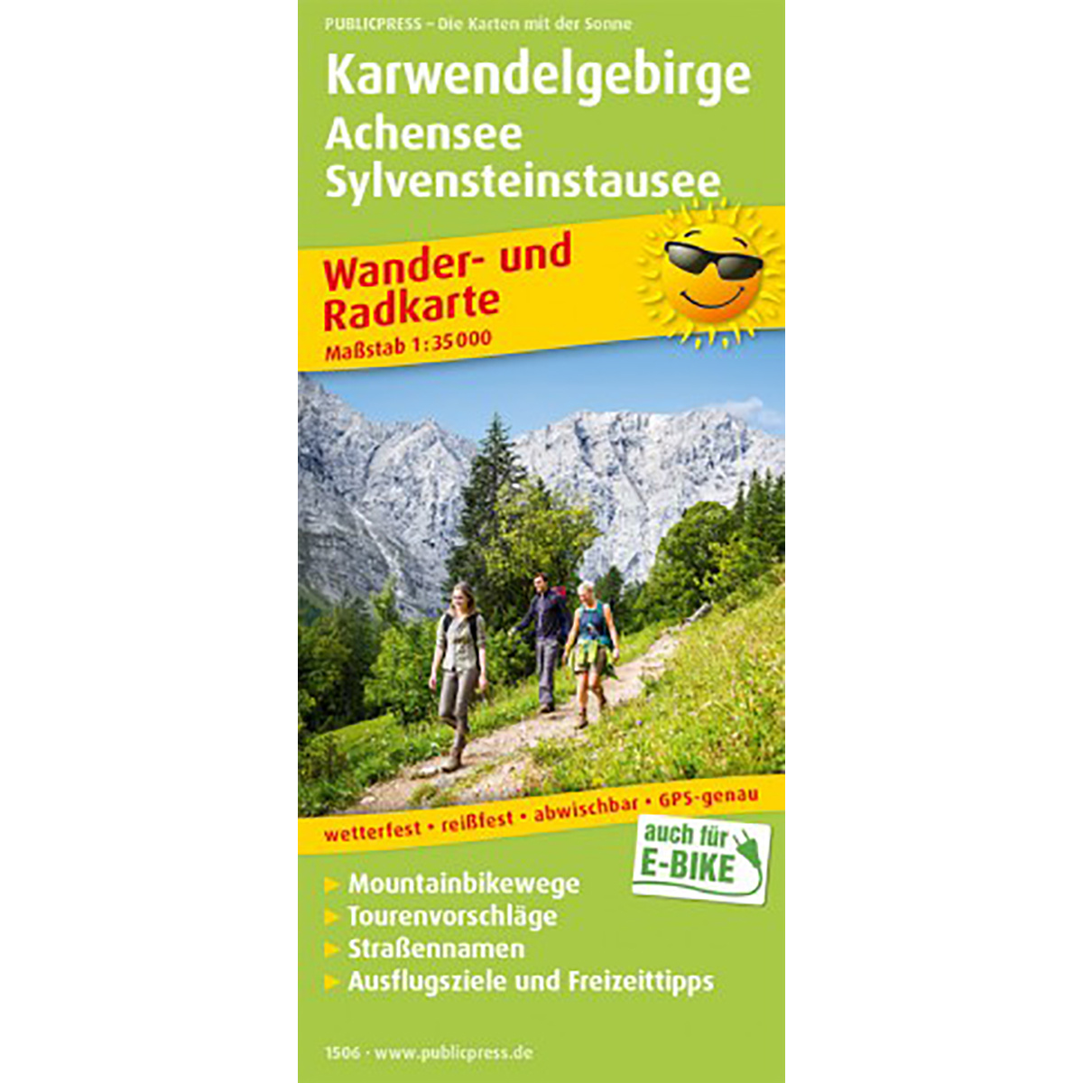 Image of PublicPress RWK 1506 Karwendelgebirge - Achensee, Sylvenstein