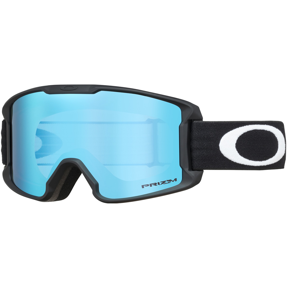 Oakley Kinder Line Miner Youth Prizm Skibrille (Größe One Size, schwarz)