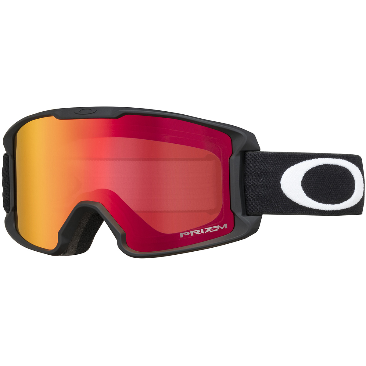 Oakley Kinder Line Miner Youth Prizm Skibrille (Größe One Size, matte black/prizm snow torch)