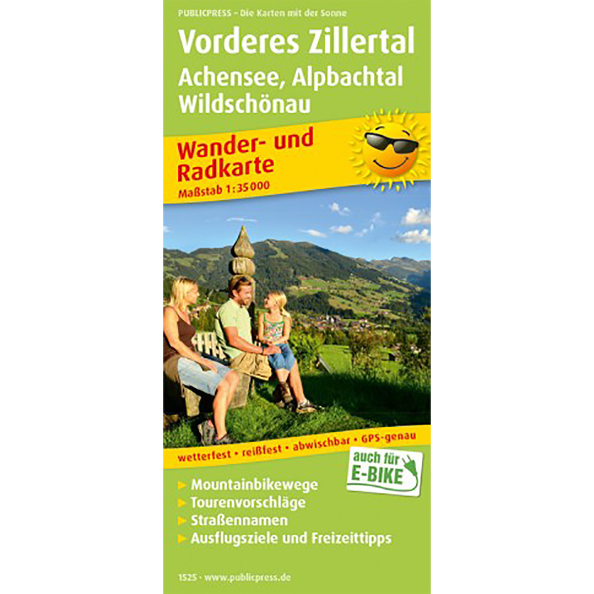 Image of PublicPress RWK 1525 Vorderes Zillertal - Achensee, Alpbachtal