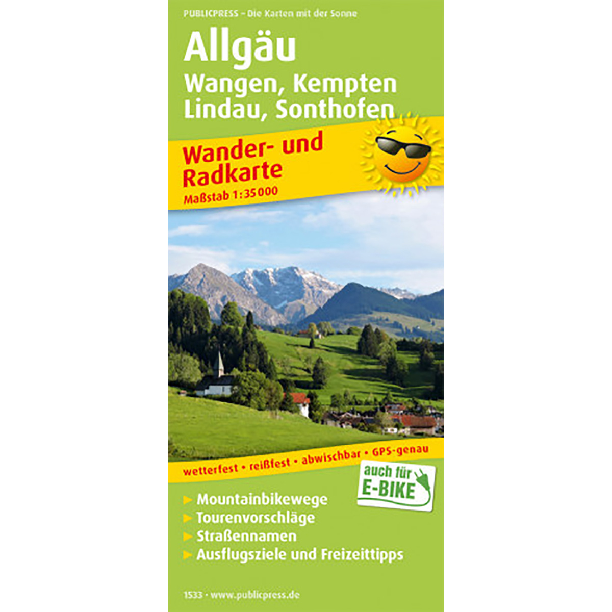Image of PublicPress RWK 1533 Allgäu - Wangen, Kempten, Lindau