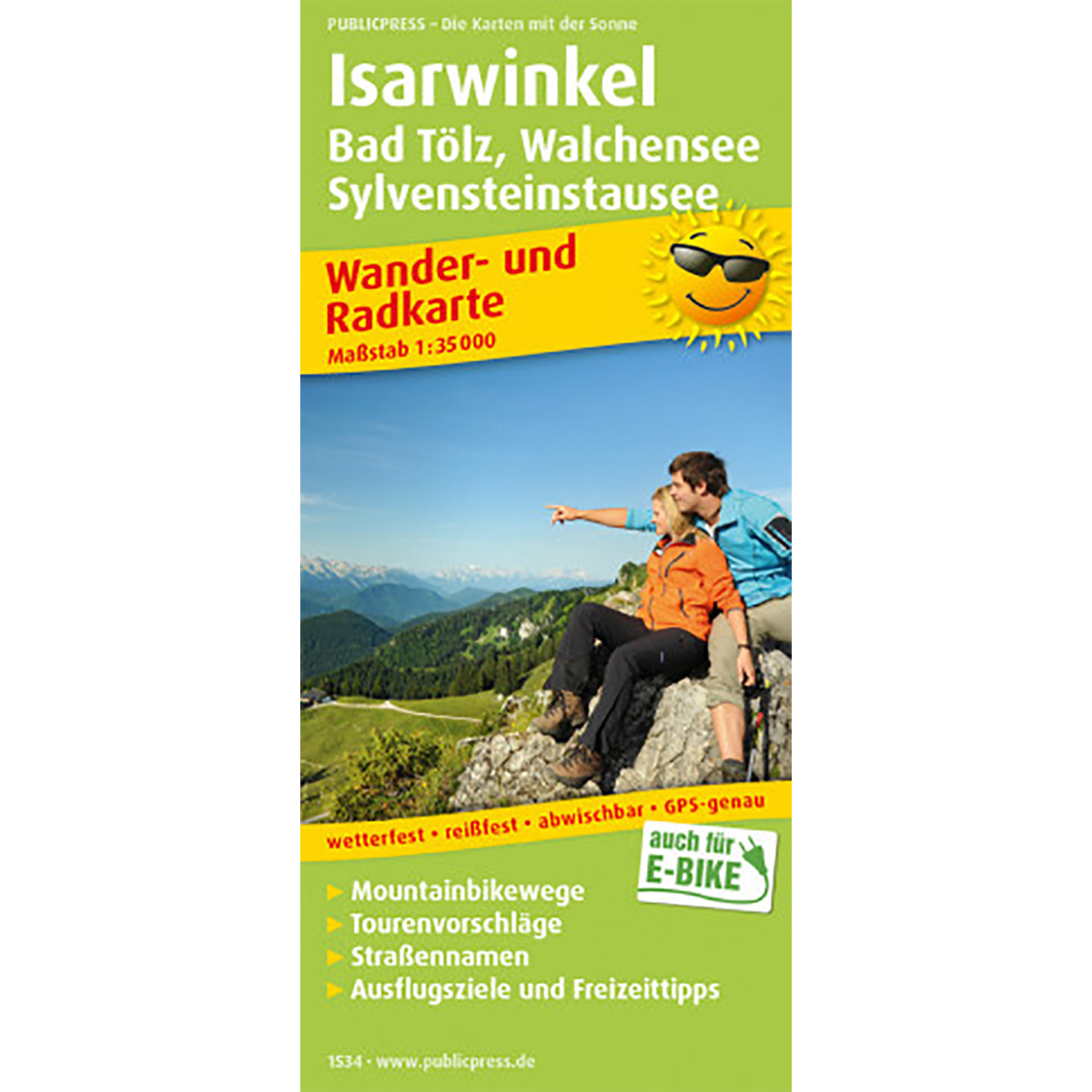 PublicPress RWK 1534 Isarwinkel - Bad Tölz, Walchensee (Größe One Size)