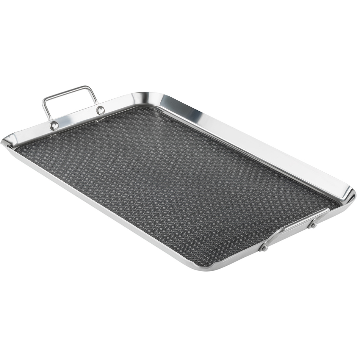 GSI Piastra per grigliare Gourmet Griddel (Taglia One Size, Grigio)