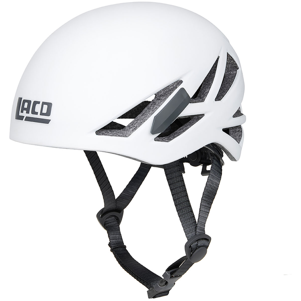 LACD Casco da arrampicata Defender (Taglia 53-59CM, Bianco)