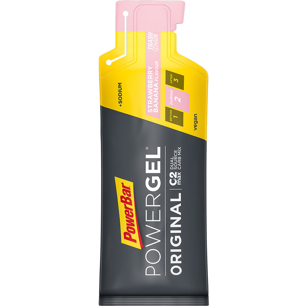 PowerBar PowerGel Original (Größe One Size, Strawberry-Banana)