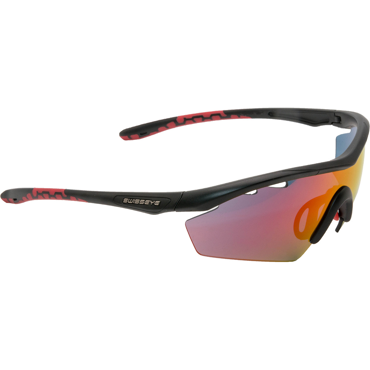 Swiss Eye Solena Sportbrille (Größe One Size, schwarz)