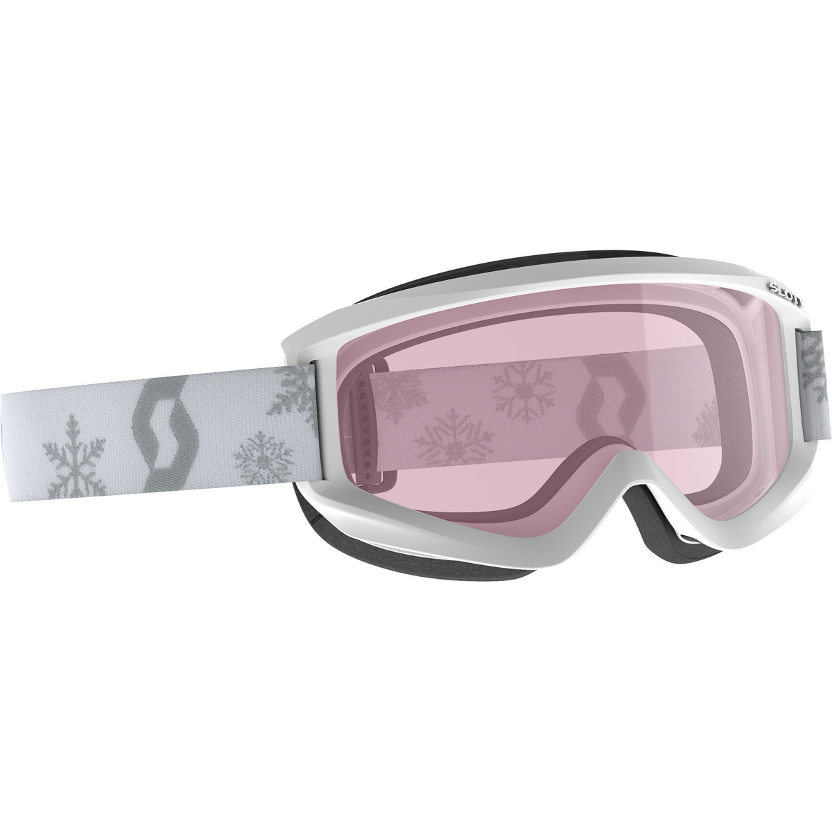 Scott Kinder Agent Skibrille (Größe One Size, weiss)
