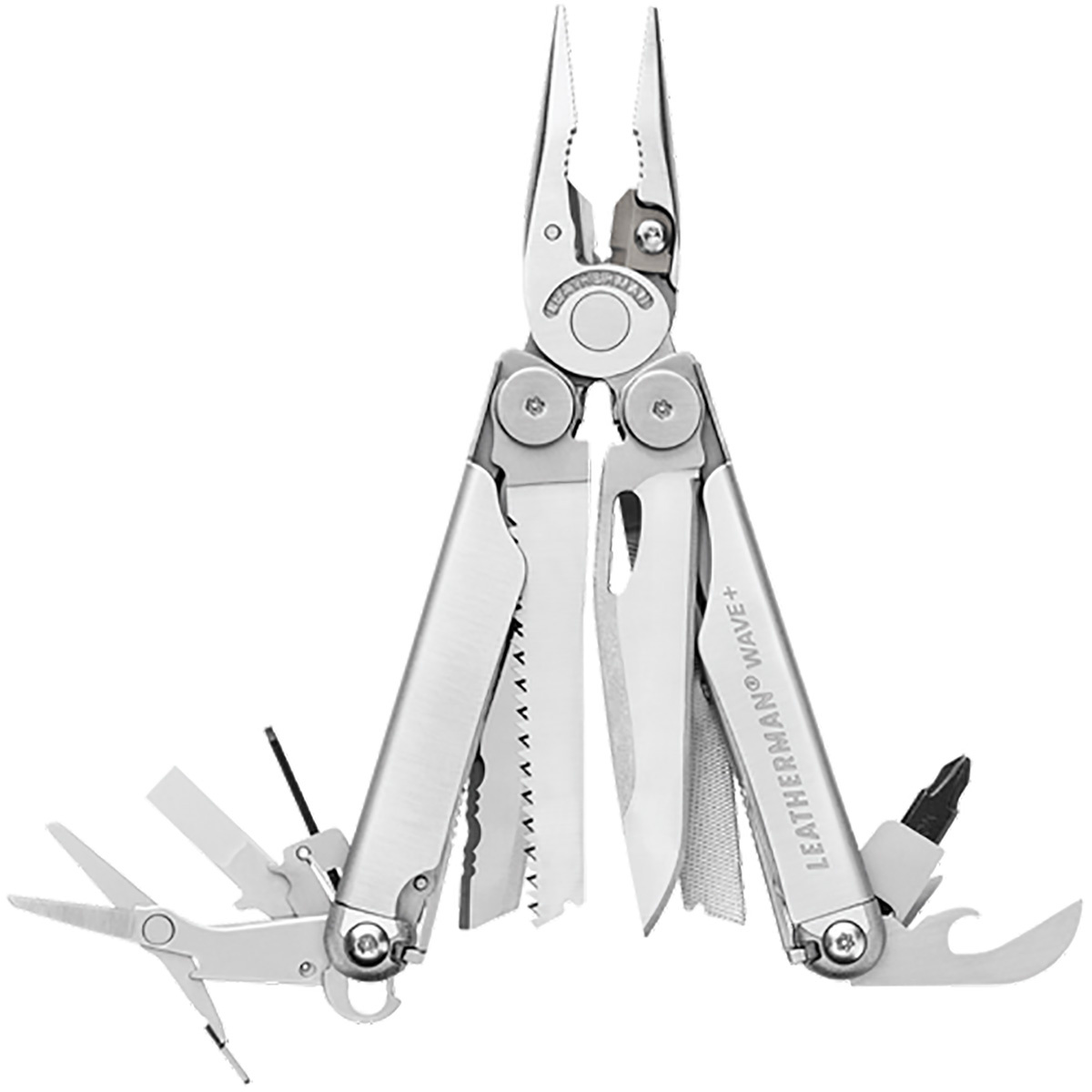 Leatherman Wave Plus Multitool (Größe One Size, silber)