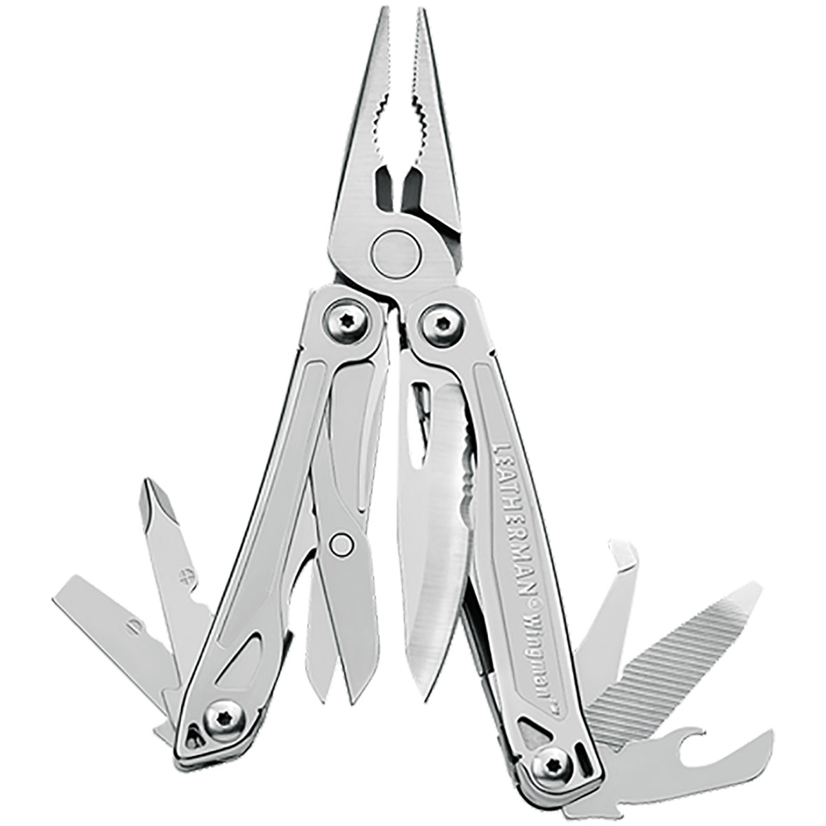 Leatherman Multi tool Wingman (Taglia One Size, Argento)