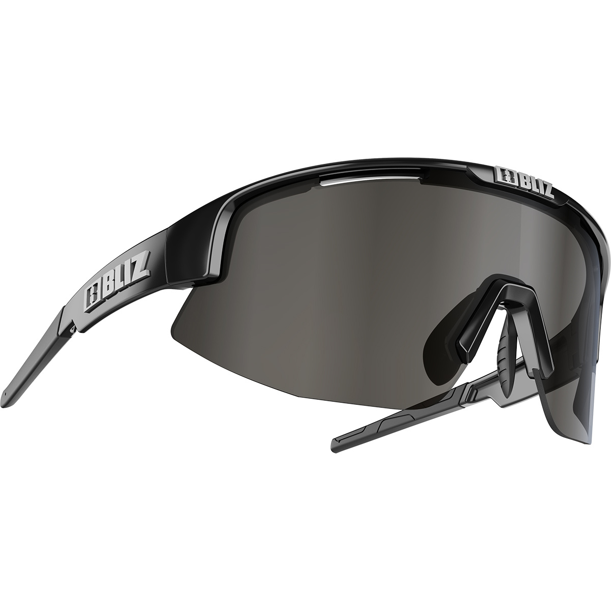 Bliz Matrix Sportbrille (Größe One Size, schwarz)