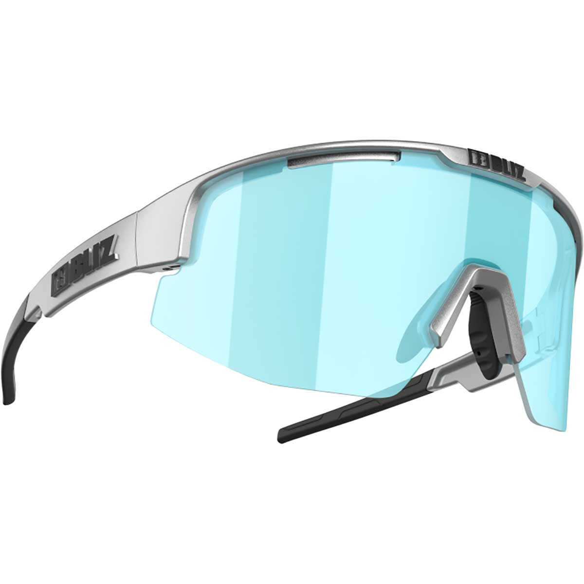 Bliz Matrix Sportbrille (Größe One Size, grau)