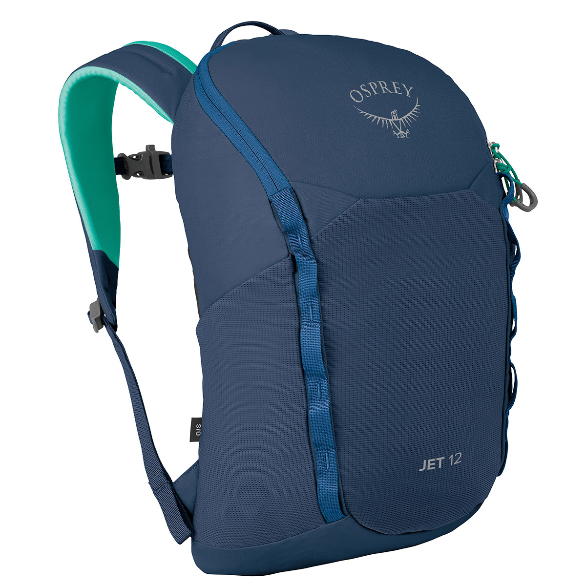 Osprey Kinder Jet 12 Rucksack (Größe 12L, blau)
