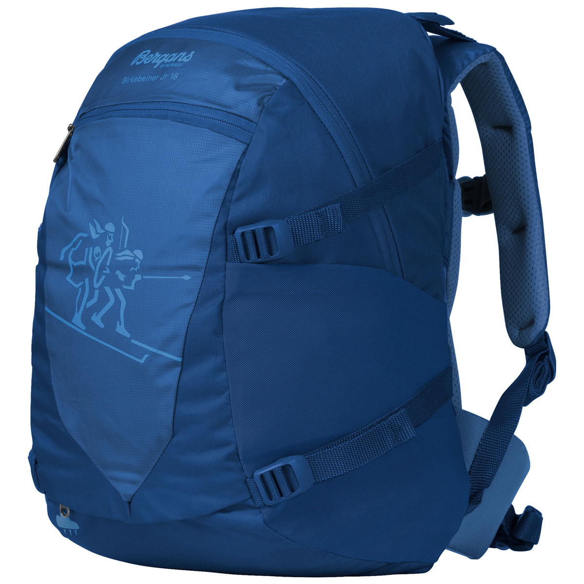 Bergans Bambino Zaino Birkebeiner 18 (Taglia 18L, Blu)