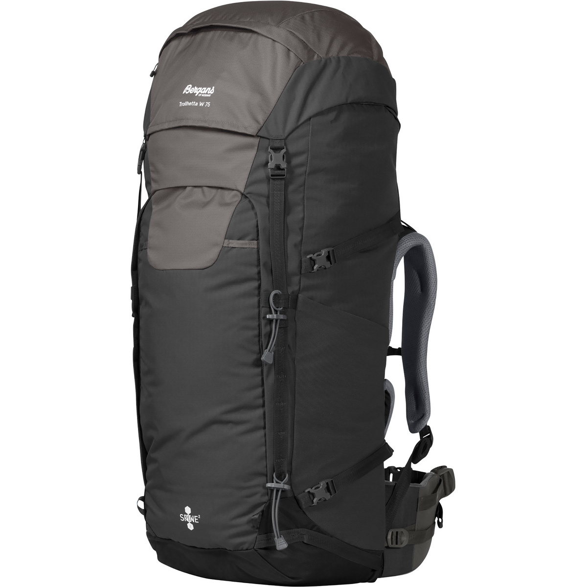Bergans Damen Trollhetta 75 Rucksack (Größe 75L, grau)