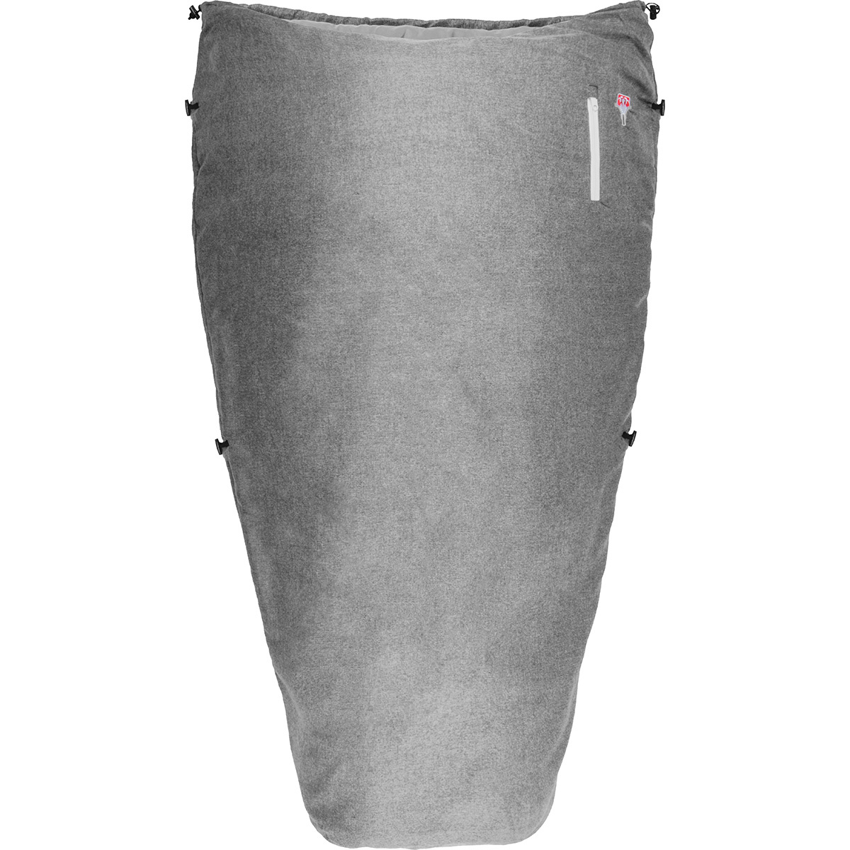 Grüezi Bag Sac de couchage Feater - The Feet Heater (taille max. 200cm, Gris)