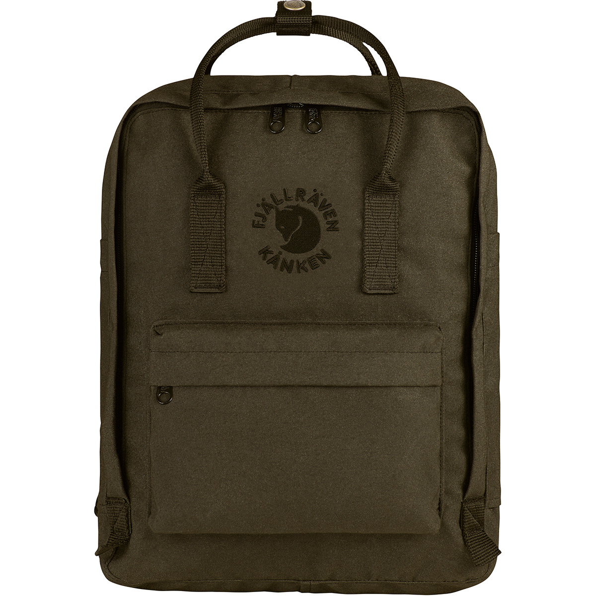 Fjällräven Sac à dos Re-Kånken (taille 16L, Olive)